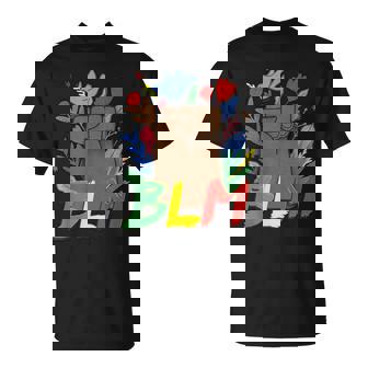 Lives Matter Blm No Racism And Proud Retro T-Shirt - Cadeauxyz