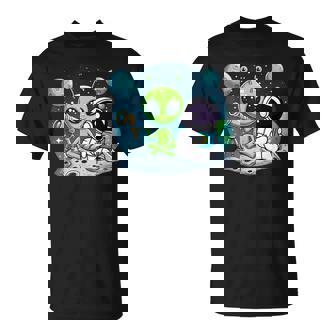 Livre De Lecture Astronaute À Alien Moonpace S Enfants Hommes T-Shirt - Cadeauxyz