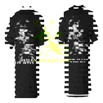 Love Ain't Easy カマキリ ユーモア 昆虫 恋人 ジョーク Tシャツ - Kawaiitshirt