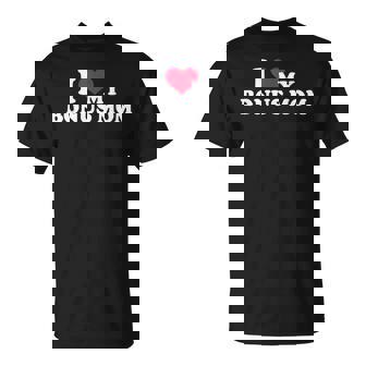 I Love My Bonus Mom For Bonus Son Or Daughter T-Shirt - Thegiftio