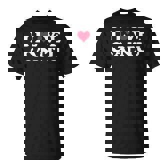 I Love Cantu Matching Girlfriend & Boyfriend Cantu Name Maglietta - Novitaregali