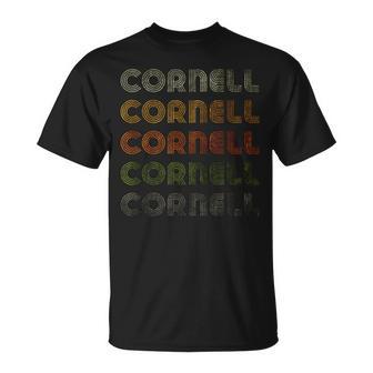 Love Heart Cornell GrungeVintage Style Black Cornell T-Shirt - Thegiftio UK