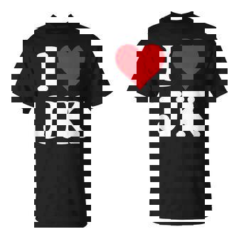 I Love Jk Initials I Heart JK First Last Name J K Tシャツ - Kawaiitshirt