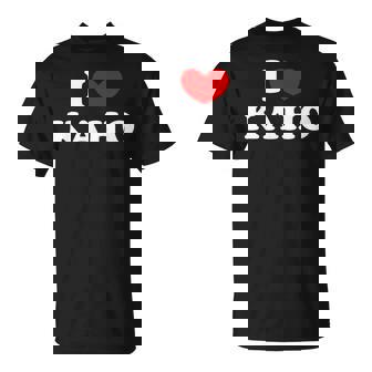 I Love Kaho 私は愛する Kaho Tシャツ - Kawaiitshirt