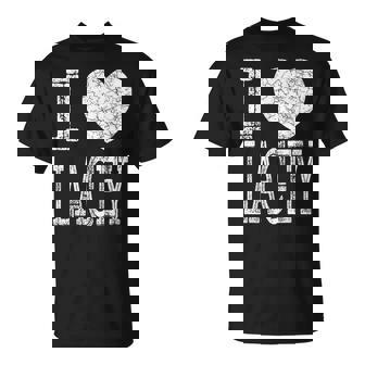 I Love Lacey バレンタイン ガールフレンド 女の子 娘 ハート 妻 Tシャツ - Kawaiitshirt