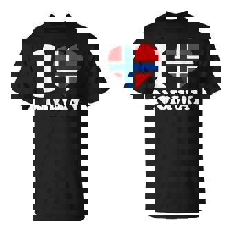 I Love Norwegian Pride ノルウェーのルーツ ノルウェー国旗 Tシャツ - Kawaiitshirt