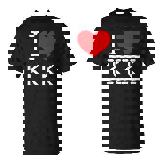 I Love ハート Kk Tシャツ - Kawaiitshirt