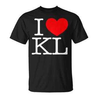 I Love ハート Kl Tシャツ - Kawaiitshirt