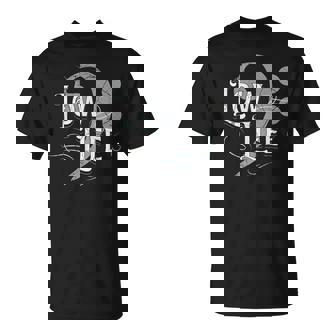 Low Life 低音記号 面白い マーチング ブラスバンド 音符 Tシャツ - Kawaiitshirt