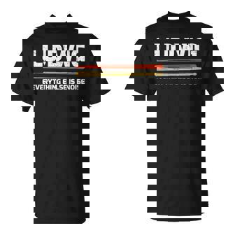 Ludwig Everything Else Is Noise クラシック音楽ドラムスティック Tシャツ - Kawaiitshirt