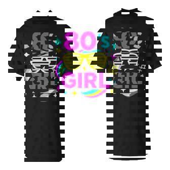 Lunettes De Soleil Rétro Des Années 80 Avec Motif Ondulé Coloré T-Shirt - Cadeauxyz