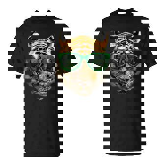 Lunettes De Soleil Tigre Jungle Big Cat Colorful Tiger T-Shirt - Cadeauxyz