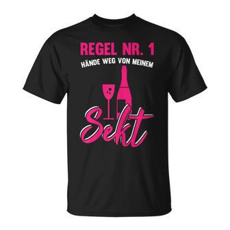 Lustigekt Champagner Proseccopruch Riesling T-Shirt - Geschenkecke