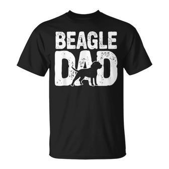 Lustiges Beagle Dad Beagle Besitzer Papa Hund Herrchen T-Shirt - Geschenkecke