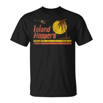 Magnum Island Retro Hoppers Puesta Deol En Pi Camiseta unisex - Regaloses