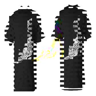 Maison Colorée Pour Amoureux Des Chats T-Shirt - Cadeauxyz
