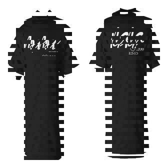 Mama Est 2005 Birthday Clothing For Mom T-Shirt - Thegiftio