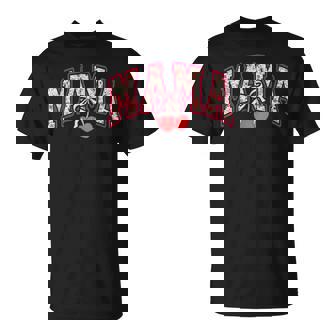 Mama Mommy Cherry Happy Mother's Day Mom Life Coquette Bow T-Shirt - Seseable