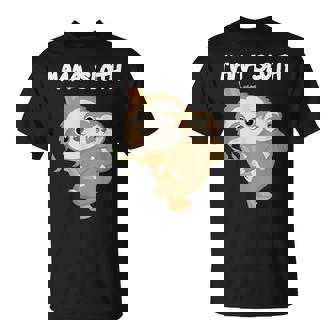 Mamá Perezosa Madre Perezosa En El Día De La Madre Camiseta unisex - Regaloses