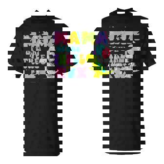 Mama Of The Three Rex Birthday Dinosaur Family Matching T-Shirt - Thegiftio