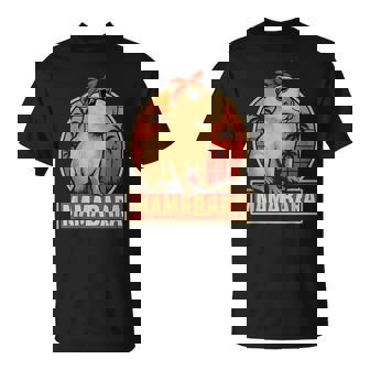 Mamabara Capybara Vintage Mother's Day Capybara Mom T-Shirt | Mazezy