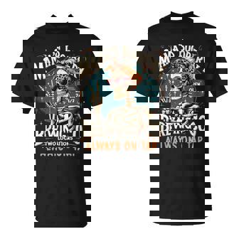 Mama's Boobery Brewing Co Two Locations Always On Tap T-Shirt - Thegiftio