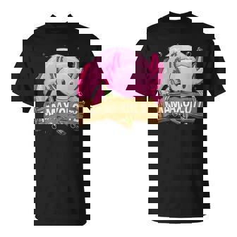 Mamaxolotl Mama Axolotl Mom For Mother's Day Axolotl T-Shirt | Mazezy