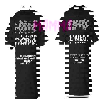 Mamma Di Andrea Donna Festa Della Mamma Compleanno Madre Maglietta - Novitaregali