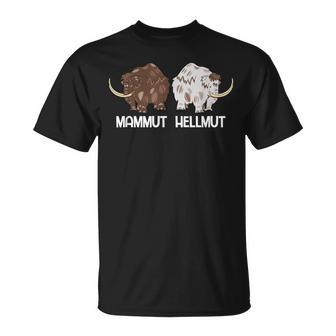 Mammut ヘルムート 石器時代 象 恐竜種 恐竜 Tシャツ - Kawaiitshirt