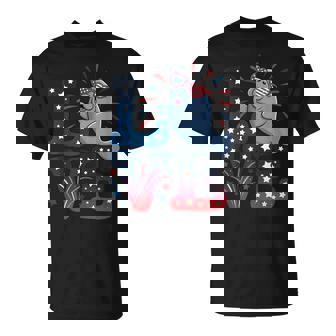 Mana Love 4Th Of July Mana Fireworks Sunglasses Women T-Shirt - Thegiftio UK