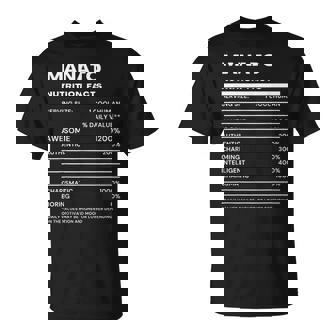 Manato 栄養成分表示 Tシャツ - Kawaiitshirt