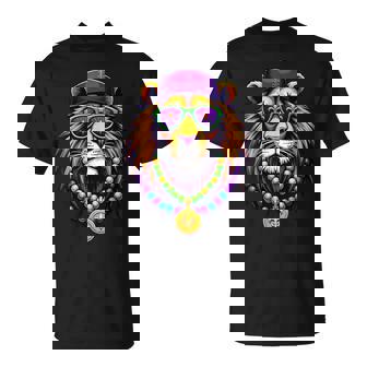 Mardigator Mardi Gras Lion Costume Mardi Gras T-Shirt - Thegiftio
