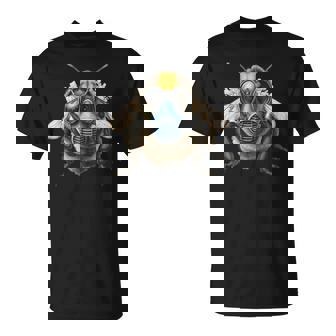 Masque Abeille Dans Le Gaz Préservez Les Pollinisateurs T-Shirt - Cadeauxyz