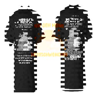 Meerschweinchen Mir Reichts Meerschweinchentreicheln T-Shirt - Geschenkecke