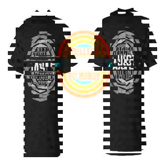 Meilleur Auguste Du Monde Drôle De Nom Auguste T-Shirt - Cadeauxyz