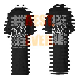 Mejor Entrenador Ever Deportes Amante Atletaintage Coach Camiseta unisex - Regaloses