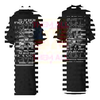 Memorial Day We Don't Know Them All Veteran Military T-Shirt - Thegiftio