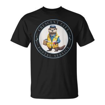 Mensajero Delervicio Postal De Crescent City Nutria Crescent City Camiseta unisex - Regaloses
