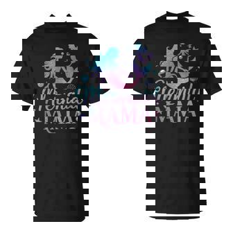 Mermaid Mom Lover Mama Mother's Day Ocean Fantasy T-Shirt - Seseable