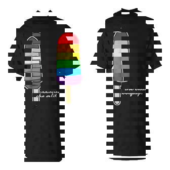 Mes Del Orgullo I Helados I Elige La Igualdad I Lgbtq Camiseta unisex - Regaloses