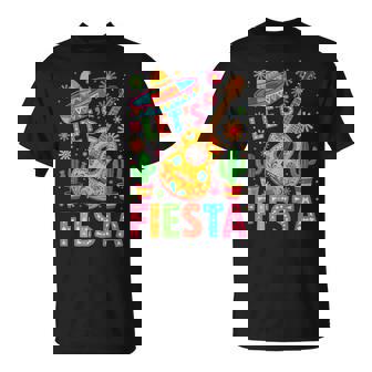 Mexican Guitar Lets Fiesta Cinco De Mayo T-Shirt - Thegiftio