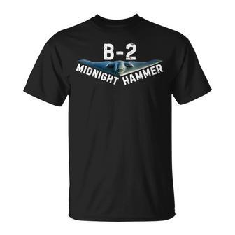 Midnight Hammer B-2 Plane Donald Trump T-Shirt - Thegiftio UK