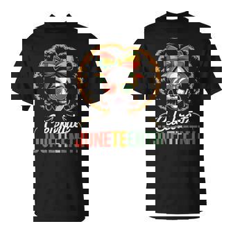 Miss Junenth Freedom Black American African Toddler Girl T-Shirt | Mazezy