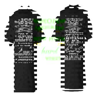 Missing My Mom Mother Mommy In Heaven Daughter Son Lost Mom T-Shirt - Monsterry