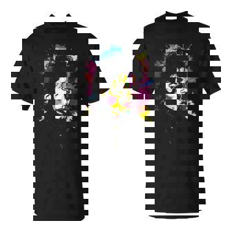 Mj Bad World 白黒スプラッター Tシャツ - Kawaiitshirt