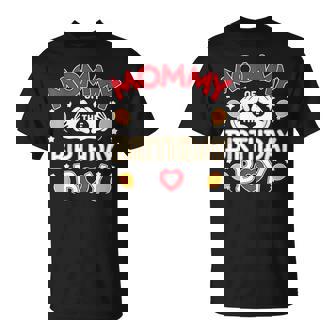 Mom Of The Birthday Boy Family Party Birthday T-Shirt - Monsterry