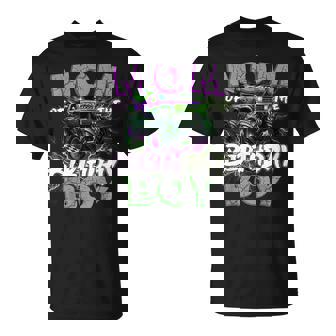 Mom Of The Birthday Monster Truck Family Matching Party T-Shirt - Thegiftio UK