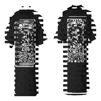 The Mom Tarot Card Woman Skeleton Mother Skull Mama T-Shirt - Thegiftio