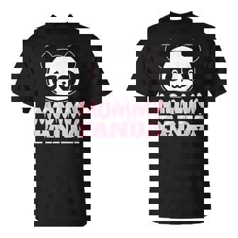 Mom Panda Bear Mother's Day Mommy Panda T-Shirt - Seseable