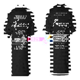 Mommy Again 2025 Loading Pregnancy Mother Promoted To Mom T-Shirt | Mazezy